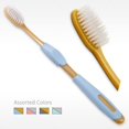 thumbnail image 2 of Cepillo de dientes Quantum Euro-Tech suave, paquete de 4 con hilo dental, 2 of 9