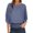 A1_Navy, variant on Womens Dressy Casual Flowy Chiffon Blouses Poncho Batwing Sleeve Crewneck Casual Tops Trendy Loose Fit Smocked Waist Tunic Shirts Work Office Lightweight Elegant Pullover Tops Light Blue M