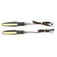 thumbnail image 3 of Turn Signal Lights, ABS Motorcycle LED Warning Light  For Off Road Black, 3 of 8