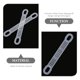 thumbnail image 3 of Tiras antideslizantes para perchas, accesorios para armarios, perchas, pinzas para ropa, tiras antideslizantes, 50 unidades, 3 of 6
