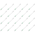 thumbnail image 1 of Alarma Pesca Carpa Wiggler Bobinas Acero Inoxidable Perchas Aparejos () Verde, 1 of 9
