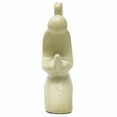 thumbnail image 4 of Praying Angel Soapstone Sculpture Natural Stone, 4 of 6