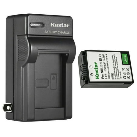 Kastar 1-Pack Battery and AC Wall Charger Replacement for Nikon Z 30 Mirrorless Camera Z30 Creator Ready Z Series Camera