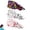 9# 3PCS As Show A, variant on Working Cap Scrub Cap with Sweatband Adjustable Unisex Women Tie Back Hat Nurse Surgical Caps Heart Printed