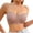 Beige, variant on Lopecy-Sta Bras for Women Strapless Bandeau Bra With Front Closure Removable Pads Underwire Support