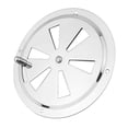 thumbnail image 4 of 2x128mm Rejilla De Ventilación De Aire Cubierta De Rejilla Ventilación De Escape Ajustable Acero Inoxidable Sharpla Escotilla de ventilación para barco, 4 of 7