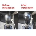 thumbnail image 2 of Exquisite Carbon Fiber Car Automatic Gear Shift Knob Decoration Cover for 9Th AT 2012 2013 2014, 2 of 5
