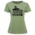 thumbnail image 5 of Playera de Manga Corta Gibobby para Mujer Camiseta Moda corta Color sólido O-cuello Manga Estampado, 5 of 5