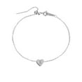 thumbnail image 1 of Heart Layer Anklet Female Letters Chain Silver Anklet For Women Initial 26 For Women Anklet Anklet Summer Jewelry Anklet For Women Matching Rings Leather Strap Anklets for Women Ring 13 Ring 24, 1 of 4