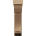 thumbnail image 2 of 4"W x 16"D x 16"H Thin Bryant Rough Cedar Woodgrain TimberThane Corbel, Primed Tan, 2 of 6