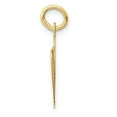thumbnail image 2 of Diamond2Deal 14K Yellow Gold Large Script Letter W Initial Pendant for Women, 2 of 5
