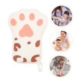 thumbnail image 5 of Esponja de toalla de dibujos animados de algodón para baño de patas, esponja Natural para baño, ducha, malla, esponja de baño, cepillo de malla exfoliante, 2 uds., 5 of 5