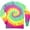 Minty Rainbow, variant on Tie-Dye Long Sleeve T-Shirts Men Adult S to 3XL