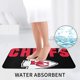 thumbnail image 5 of Juego de alfombras de baño de 3 piezas del equipo KC_Chiefss Alfombra antideslizante para baño de 24 x 16 pulgadas, 5 of 7