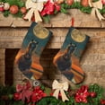 thumbnail image 6 of Lsque Sunset Prairie Meditating Horse Pattern 18 Inch Christmas Stockings, Festive Holiday Stocking for Christmas Decorations Holiday Decor, 6 of 7