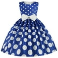 thumbnail image 5 of Vestido de verano con estampado de rosas para niñas, vestidos de princesa para bodas, fiestas de cumpleaños, vestidos de satén para niñas, ropa de Navidad, 5 of 5