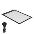 thumbnail image 1 of Tablero de copia LED portátil A4, tablero de dibujo luminoso, tableta gráfica para bocetos, herramienta de animación, 1 of 14