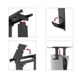 thumbnail image 3 of Inteprter Soporte para auriculares de juego, soporte para auriculares doble estable profesional para el hogar, accesorios para colgar Almacenamiento y organización del hogar, 3 of 6