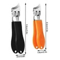 thumbnail image 5 of Slanted Nail Clippers Heavy Duty Portable Nail Cutting Tool for Women Men, 5 of 5