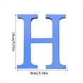 Big Sale! Alofun Custom Stickers 26 Letters Diy 3D Mirror Acrylic Wall