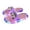 Q1Pink, variant on Kids LED Light-Up Slide Sandals Fun Open-Toe Shoes Color:Pink,Size:4-4.5 Years