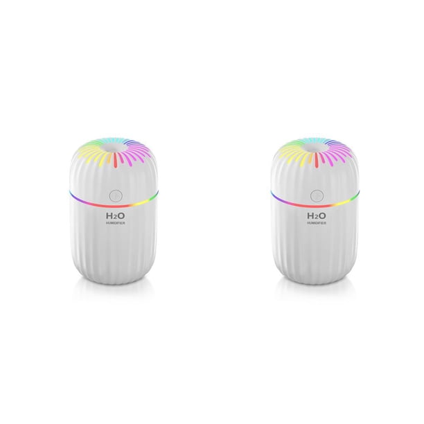 Humidificador de aire Inteprter 300ml pulverizador difusor de Aroma con luz nocturna