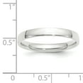 thumbnail image 2 of Primal Gold 14 Karat White Gold 3mm Lightweight Comfort Fit Band Size 11, 2 of 10