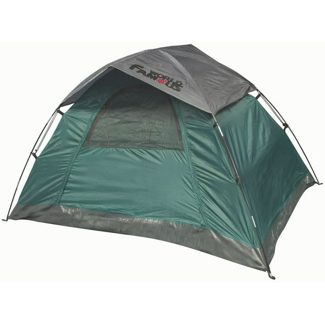 World Famous Hermit 2-Person Dome Tent - 5' x 7' x 48"