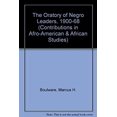 thumbnail image 1 of Pre-Owned The Oratory of Negro Leaders : 1900-1968 (Hardcover) 9780837118499, 1 of 1
