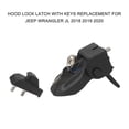 thumbnail image 4 of Yeacher Hood Lock With Keys -theft Hood Catch Lock Kit Replacement for Jeep Wrangler 2018 2019 2020, 4 of 8