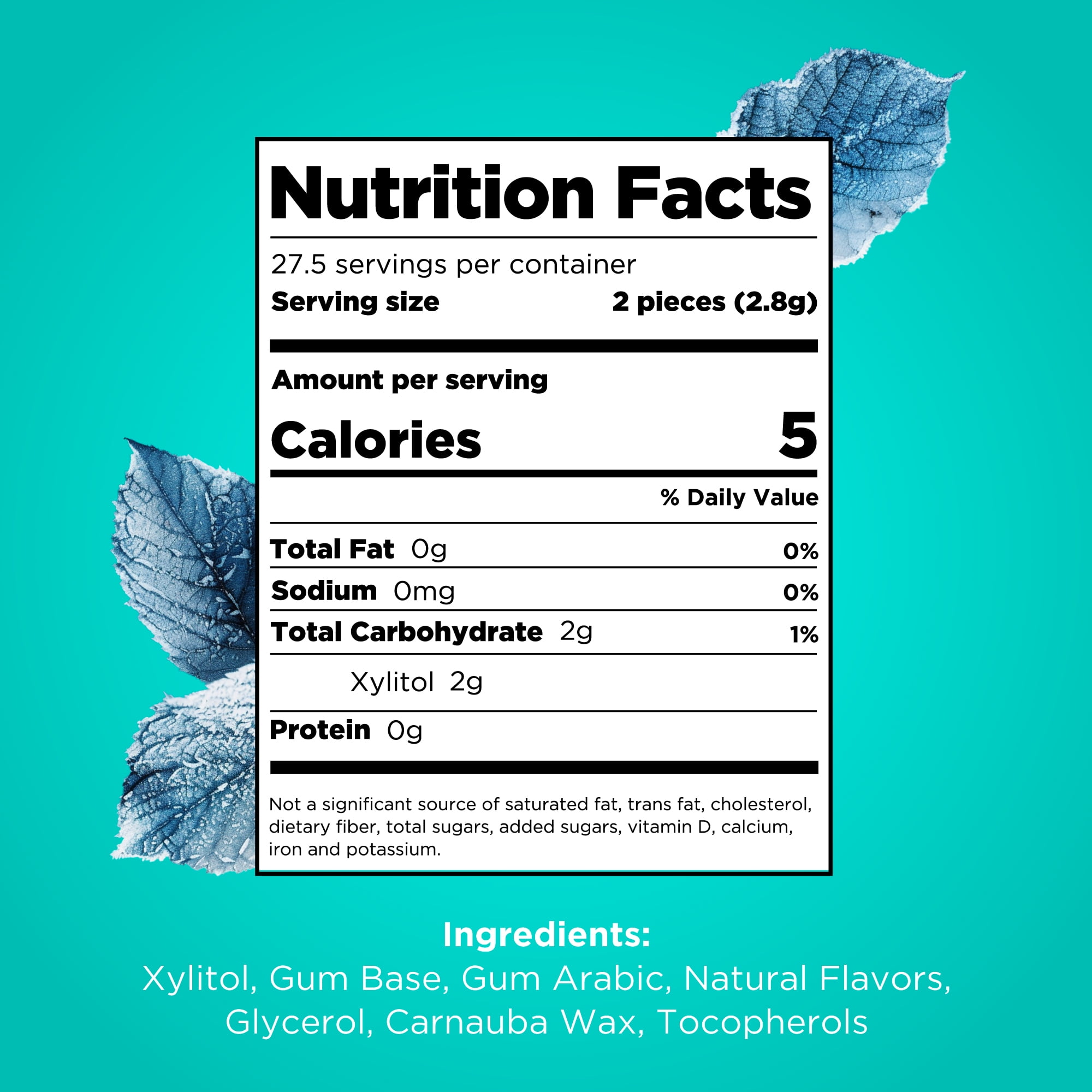 PUR Gum, Wintergreen, Aspartame Free, Sugar Free & 100% Xylitol Chewing Gum, 55 Pieces, Pack of 12