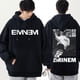 thumbnail image 2 of Sudadera con capucha Unisex de firma Eminem, Hip Hop, Slim Shady Fan Gift, Rap God Tour, Gráfico, Moda, gran tamaño, 2 of 4
