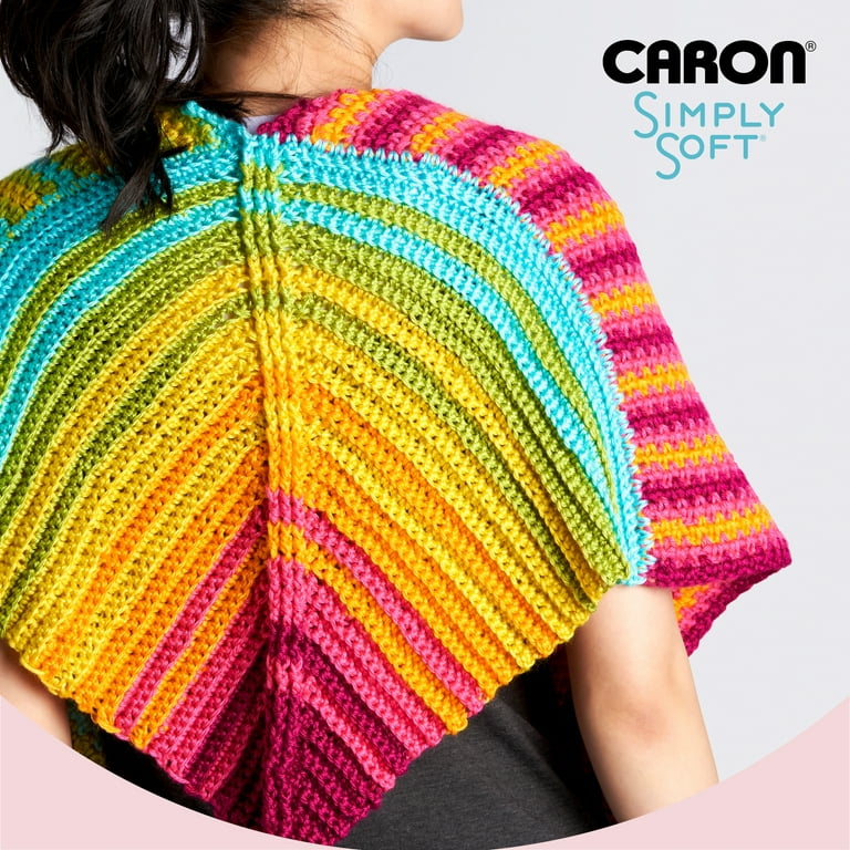 Caron® Simply Soft® #4 Medium Acrylic Yarn, Black 6oz/170g, 315 Yards (9  Pack) 
