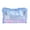 Blue, variant on Large Makeup Bag Waterproof PVC Cosmetic Case with Floral Print Travel Toiletry Organizer for Women Multiple Pockets Perfect for Travel Gym and Daily Use