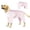 Pink, variant on HQREA Cotton Dog Recovery Suit After Surgery Male Female Dog Spay Surgery Suit Onesie for Medium Large Breed
