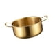 thumbnail image 5 of Olla para fideos ramen coreanos de acero inoxidable, práctica olla para sopa coreana Diámetro 18 cm, 5 of 9