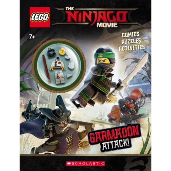 Pre-Owned Garmadon Attack! (Lego Ninjago Movie: Activity Book with Minifigure) [With Lego Minifigure] (Paperback) 1338139703 9781338139709
