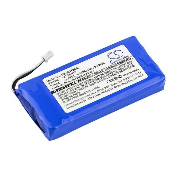 1600mAh V2GBATT Battery for SportDog TEK 2.0 GPS Collar TEK-2L
