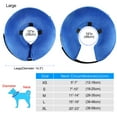 Inflatable Dog Cone Collar for Dog After Surgery Soft Dog Recovery