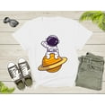 thumbnail image 3 of Astronaut Space Lovers Gift Planet Spaceman Graphic Saturn Adult Men Women Kids Boys Girls Shirt Astronaut Birthday Present T-shirt, 3 of 7