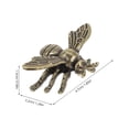 thumbnail image 2 of 3 Pcs Bee Large Bronze Figurine Honey Car Toy Letter Bees Office, 2 of 8