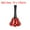 Red, variant on 75mm(2.95") Dia. Hand Bell Steel Electroplating Gold Tone 1 Pack