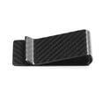 thumbnail image 1 of Portatarjetas, visera universal de fibra de carbono para automóvil, billetera, portamonedas, clip para billetes, elegante y moderno, 1 of 8