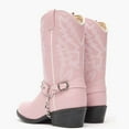 thumbnail image 4 of Lil' Durango® Big Kid Pink Rhinestone Western Boot, 4 of 7