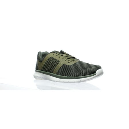 Reebok Mens Athletic PT Prime Runner FC Green/Cypress/Khaki/White Running (Best Running Shoes For Big Runners)