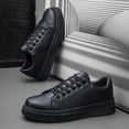 thumbnail image 5 of [Sneakers] Men'S Stylish Skate Shoes with a Solid Color Upper And Non-Slip Sole, Trendy Footwear for Boys, Suitable for Outdoor Campus Walking, Jogging, Traveling, And All Seasons, 5 of 9