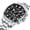 Coffee, variant on 2022 New Mens Watches Fashion Casual Stainless Steel Band Chronograph Quartz Watch Men Date Sport Relogio Masculino
