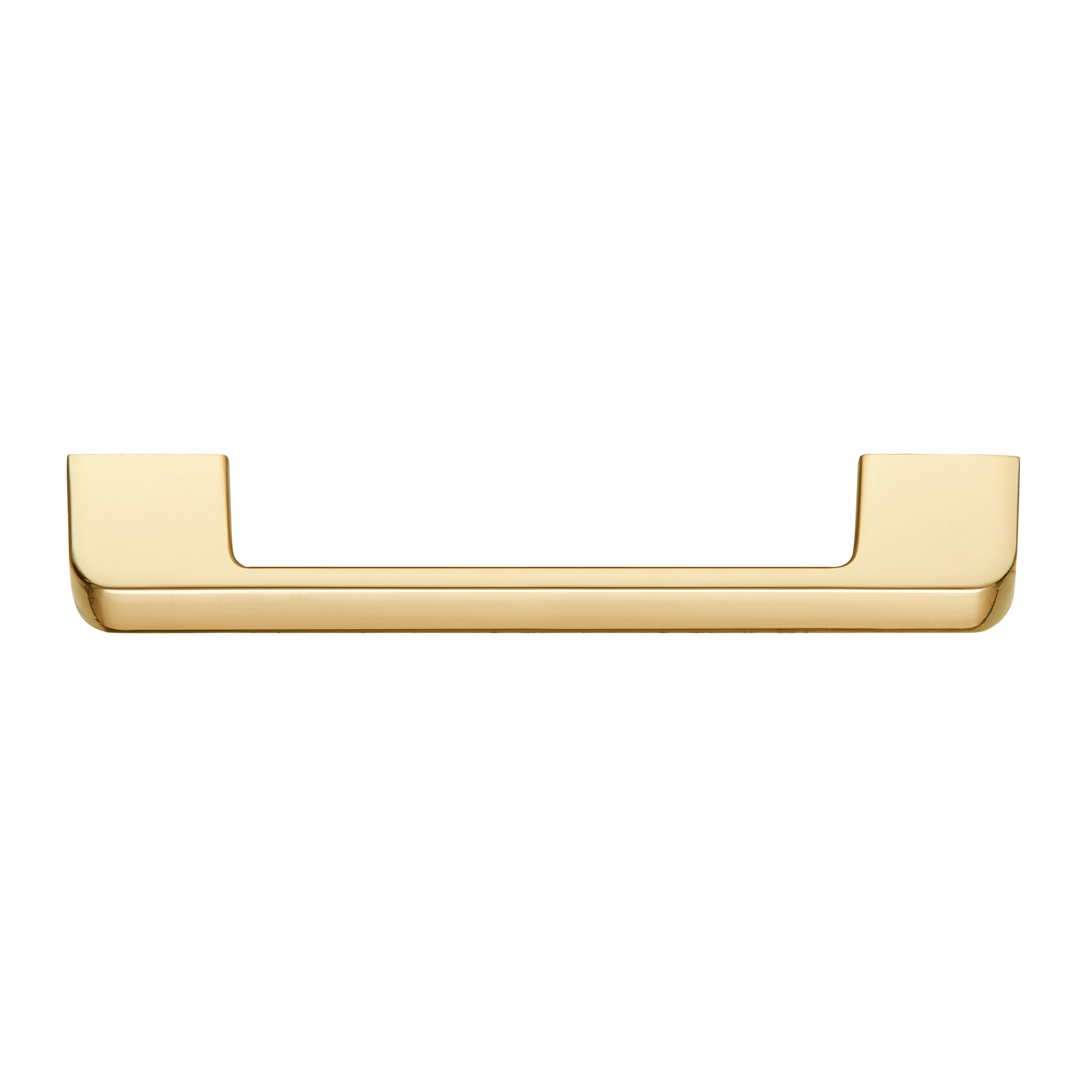 Utopia Alley 5pcs Marino Pull Handle - Decorative Cabinet Drop Pull Handles- Vintage Cabinet Hardware with Hand Finished Polished Gold - Metal Drawer Pull Handle, 5.0" Center to Center
