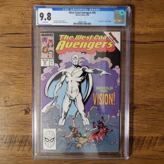 West Coast Avengers #45 - CGC 9.8 Comic Book