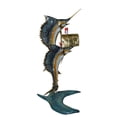 thumbnail image 2 of Nifao Two Sailfish Mailbox Bronze Statue – Garden Outdoor Decor Sculpture, 45"L x 33"W x 74"H, 2 of 12